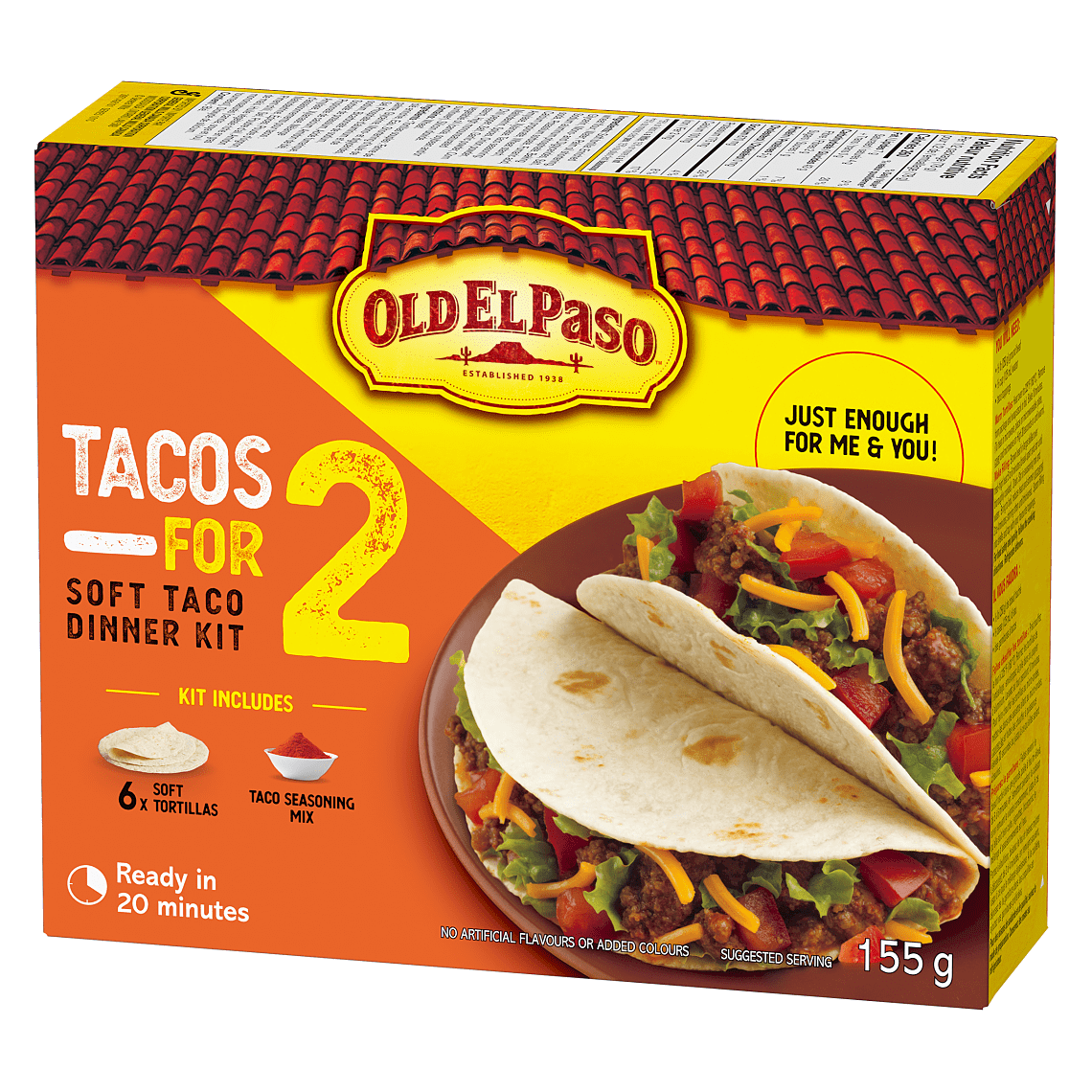Tacos For Two Soft Taco Dinner Kit Old El Paso tacos-for-two-soft-taco-dinner-kit-old-el-paso